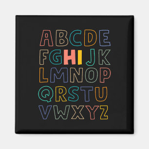 Spaß Pre K Kindergarten Hi Alphabet zurück zur Sch Magnet
