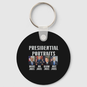 Spaß Presidential Portraits Trump Obama Biden Cli Schlüsselanhänger