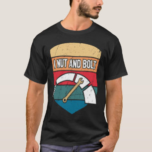 Spaß-Reparaturwagen für Nut und Feder T-Shirt