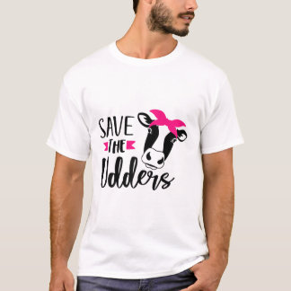 Spaß Rette das Bewusstsein für Brustkrebs T-Shirt