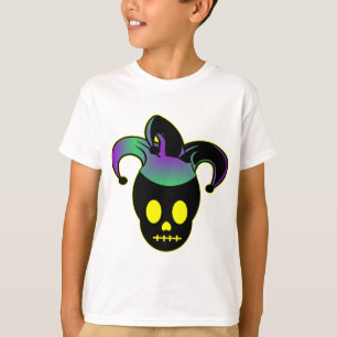 Spaß-Schädel-Spaßvogel-Tätowierung T-Shirt