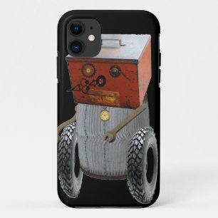 Spaß Sci FI-Metallroboter Iphone Fall title_seo2