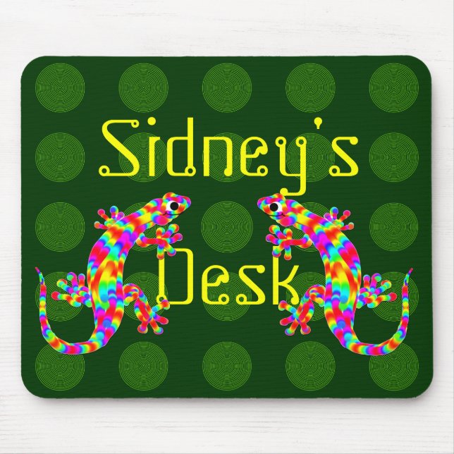 Spaß-Sidneysalamander-Mausunterlage Mousepad (Vorne)