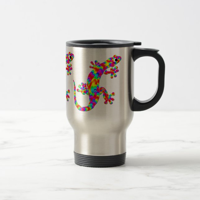 Spaß-Sidneysalamander-Reise-Tasse Reisebecher (Rechts)