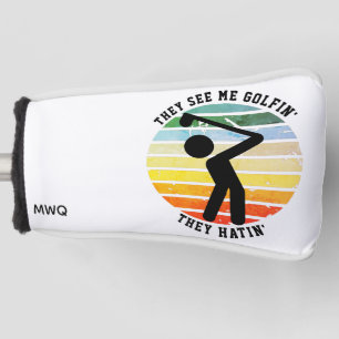 Spaß SIE SEHEN MICH GOLF SPIELEN SIE HASSEN Ruhest Headcover