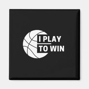 Spaß spiele ich um Basketball Sport zu gewinnen Magnet