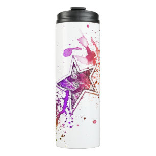 Spaß-Stern-Spritzer Thermosbecher