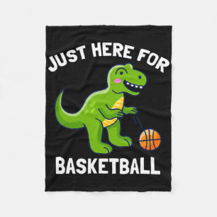 Spaß T-rex nur hier für Bysketbyll Dinosaur Fleecedecke