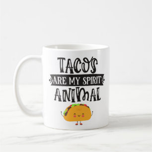 Spaß Tacos sind mein Geiststier humorvoll Kaffeetasse