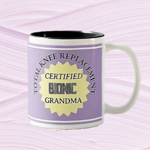 Spaß! Tasse zum Bionischen Knie-Austausch