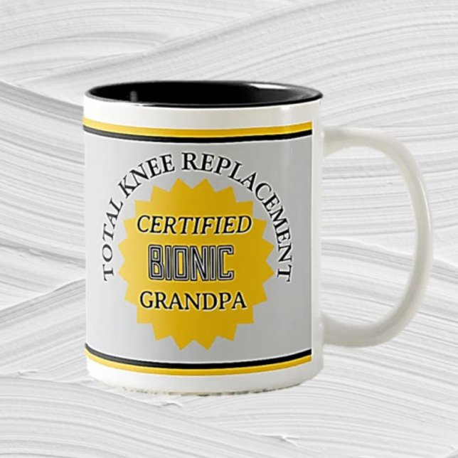 Spaß! Tasse zum Bionischen Knie-Austausch (Von Creator hochgeladen)