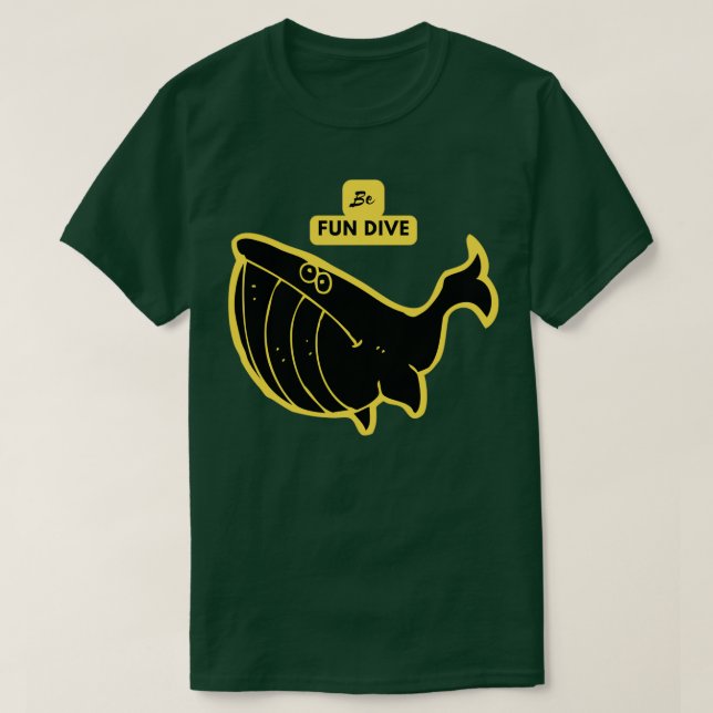 Spaß tauchen mit 2 T-Shirt (Design vorne)