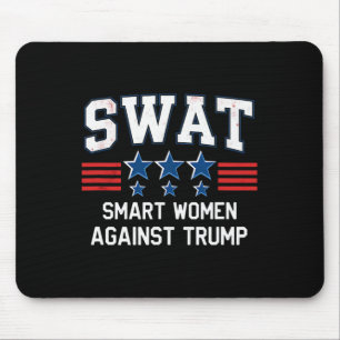 Spaß tauschen kluge Frauen gegen Trump aus Mousepad