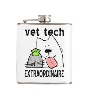 Spaß-Tierarzt-Technologie Extraordinaire Flachmann
