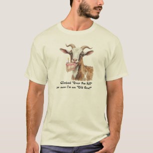 Spaß "Über den Berg" gestiegen, jetzt ein "alter Z T-Shirt