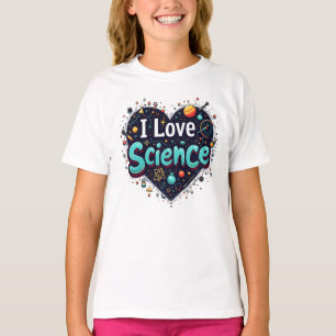 Spaß und Bildung T-Shirt I Liebe Wissenschaft T -