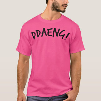 Spaß und Coole Army-Bts Ddaeng Expression Kpop Mer T-Shirt