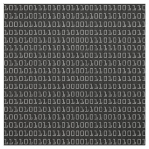 Spaß-und cooler Computer-binäres Codeschema Stoff