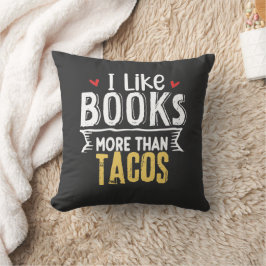 Spaß und einfache Bücher Kissen