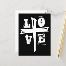 Spaß und einzigartiges CROSS und LIEBE | Postkarte