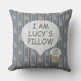 Spaß und Extravagant anpassbare Kitty Strip Kissen