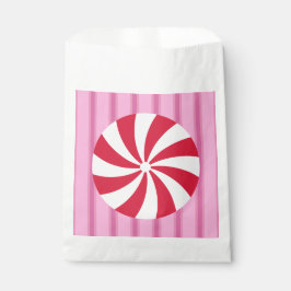 Spaß und Extravagant Pink Weihnachten Pfefferminzb Geschenktütchen