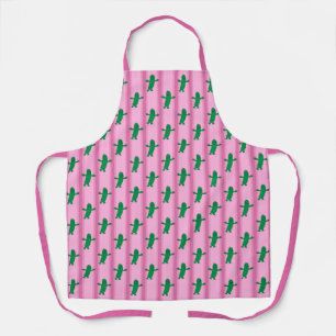 Spaß und Extravagant rosa Pickle Schürze