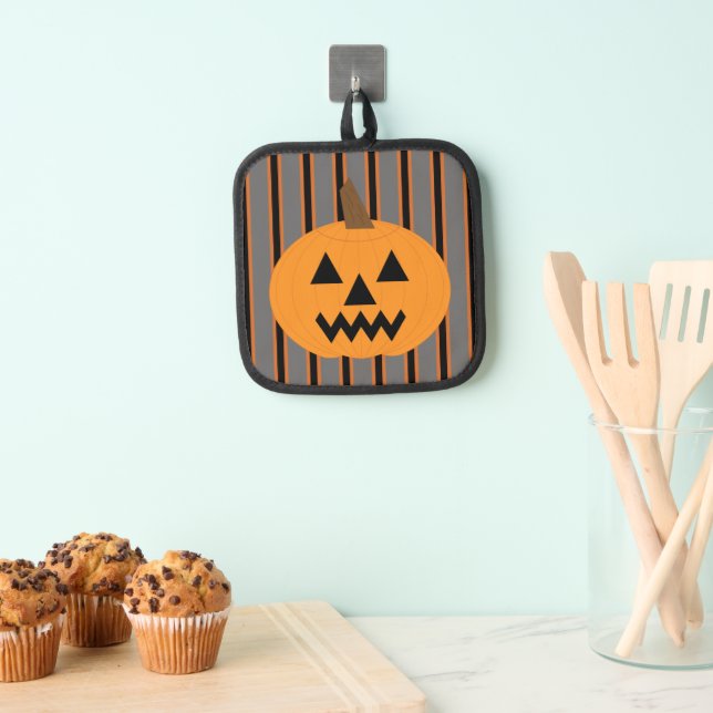 Spaß und Extravagante Halloween-Kürbis Topflappen (Insitu (Hängend))