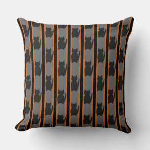 Spaß und Extravagante Halloween Schwarze Silhouett Kissen