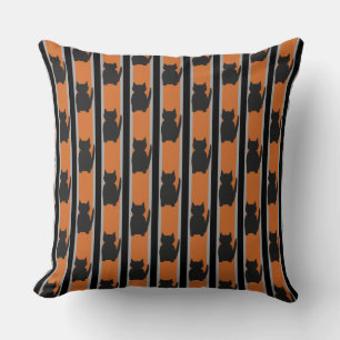 Spaß und Extravagante Halloween Schwarze Silhouett Kissen