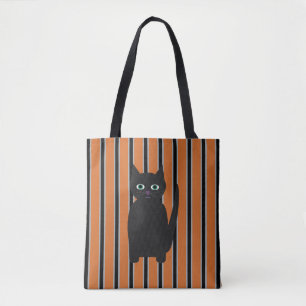 Spaß und Extravagante Halloween-Schwarzkatzen Tasche