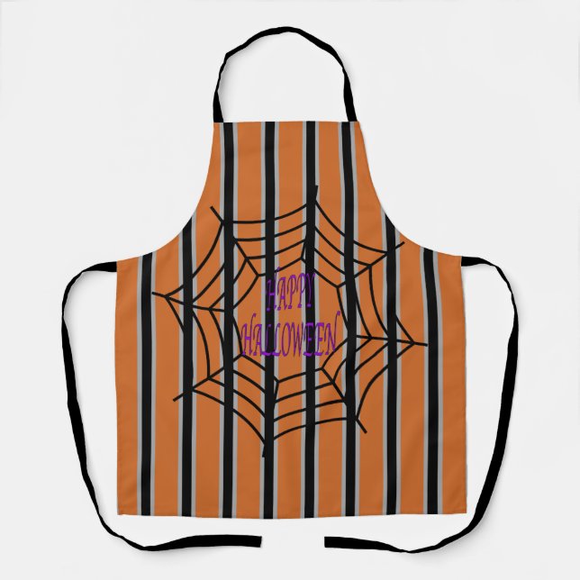 Spaß und Extravagante Halloween-Spinnwache Schürze (Vorderseite)