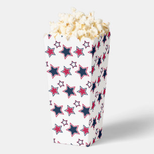 Spaß und Extravagante Patriotische Stars Popcorn Geschenkschachtel