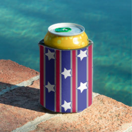 Spaß und Extravagante Patriotische US Flagge Dosenkühler