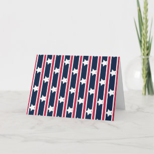 Spaß und Extravagante Patriotische US Flagge Einladung