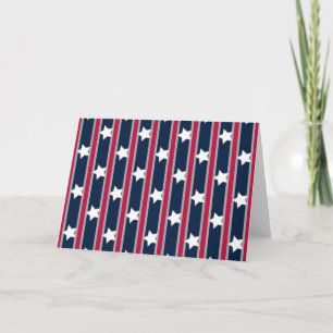Spaß und Extravagante Patriotische US Flagge Einladung
