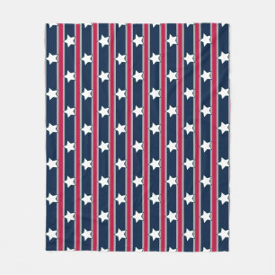Spaß und Extravagante Patriotische US Flagge Fleecedecke