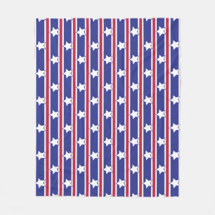Spaß und Extravagante Patriotische US Flagge Fleecedecke