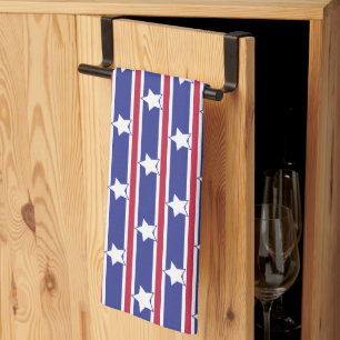 Spaß und Extravagante Patriotische US Flagge Geschirrtuch
