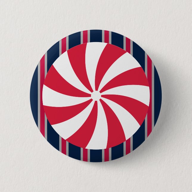Spaß und Extravagante Pfefferminzbonbons Button (Vorderseite)