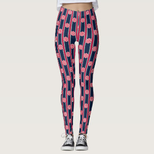 Spaß und Extravagante Pfefferminzbonbons Leggings