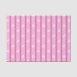 Spaß und Extravagante rosa Schneeflocke Seidenpapier