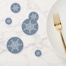 Spaß und Extravagante Schneeflocke Konfetti