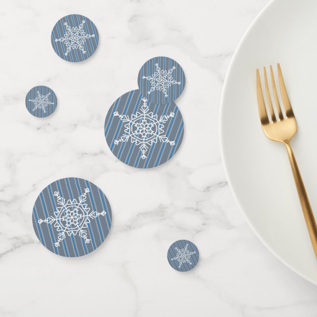 Spaß und Extravagante Schneeflocke Konfetti (Gruppe)