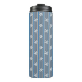 Spaß und Extravagante Schneeflocke Thermosbecher