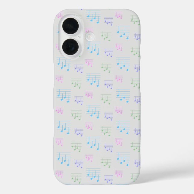 Spaß und Extravagante Ukulele Tuning Song Musiknot iPhone 16 Hülle (Rückseite)