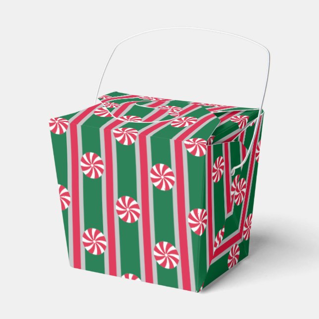 Spaß und Extravagante Weihnachten Pfefferminzbonbo Geschenkschachtel (Vorderseite)