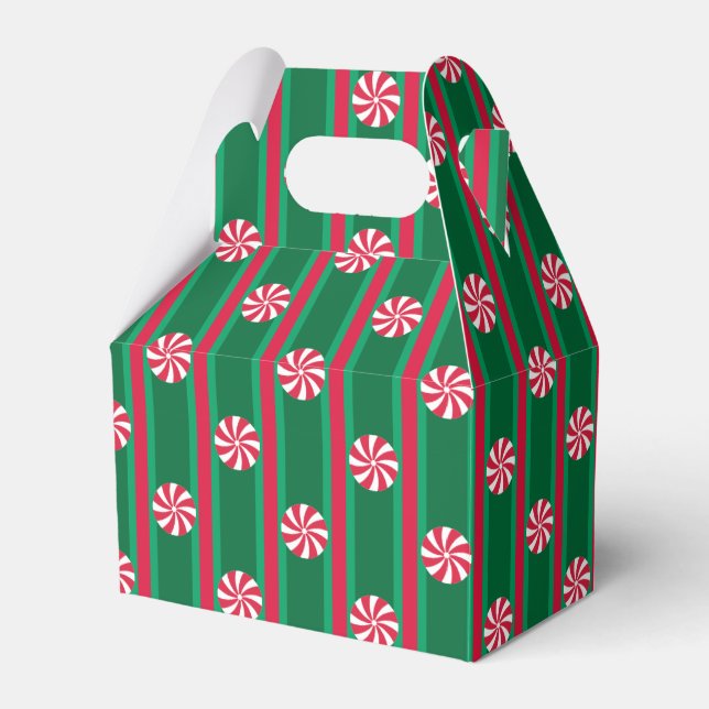 Spaß und Extravagante Weihnachten Pfefferminzbonbo Geschenkschachtel (Vorderseite)