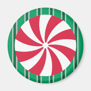 Spaß und Extravagante Weihnachten Pfefferminzbonbo Magnet