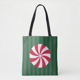 Spaß und Extravagante Weihnachten Pfefferminzbonbo Tasche